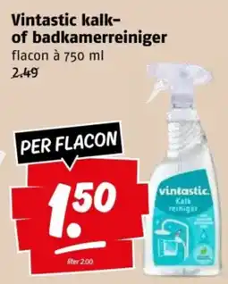 Poiesz Vintastic kalk of badkamerreiniger aanbieding