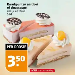 Poiesz Kwarkpunten aardbei of sinaasappel aanbieding