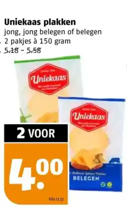 Poiesz Uniekaas plakken aanbieding