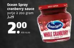 Poiesz Ocean spray cranberry sauce aanbieding