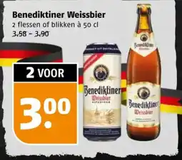 Poiesz Benediktiner weissbier aanbieding
