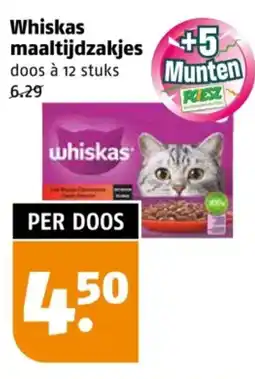 Poiesz Whiskas maaltijdzakjes aanbieding