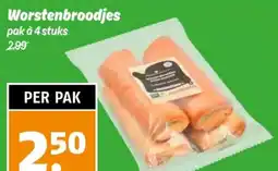 Poiesz Worstenbroodjes aanbieding