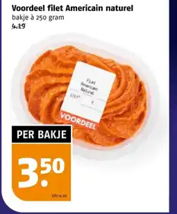 Poiesz Voordeel filet americain naturel aanbieding