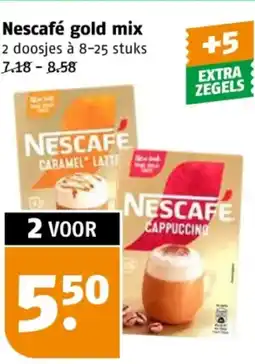 Poiesz Nescafé gold mix aanbieding