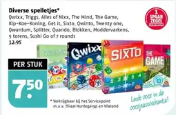 Poiesz Diverse spelletjes aanbieding
