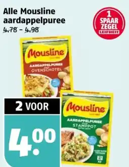 Poiesz Alle mousline aardappelpuree aanbieding