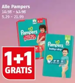 Poiesz Alle pampers aanbieding