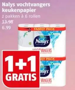 Poiesz Nalys vochtvangers keukenpapier aanbieding