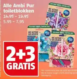 Poiesz Alle ambi pur toiletblokken aanbieding