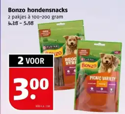 Poiesz Bonzo hondensnacks aanbieding