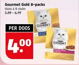 Poiesz Gourmet gold 8 packs aanbieding