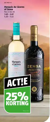 Poiesz Marqués de cáceres of zensa aanbieding