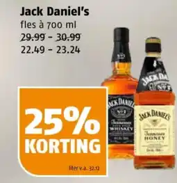 Poiesz Jack daniel's aanbieding