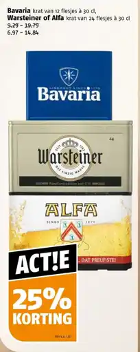 Poiesz Bavaria, warsteiner of alfa aanbieding
