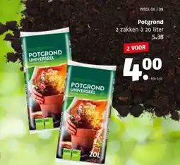 Poiesz Potgrond aanbieding