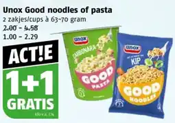 Poiesz Unox good noodles of pasta aanbieding