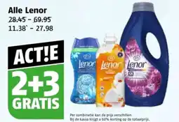 Poiesz Alle lenor aanbieding