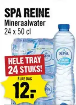 Dirck 3 Spa reine mineraalwater aanbieding