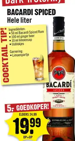 Dirck 3 Bacardi spiced aanbieding