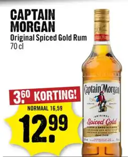 Dirck 3 Captain morgan original spiced gold rum war aanbieding