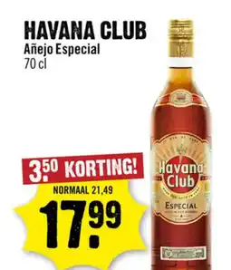 Dirck 3 Havana club añejo especial aanbieding