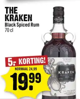 Dirck 3 The kraken black spiced rum aanbieding