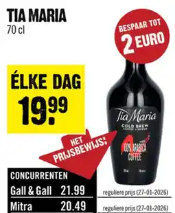 Dirck 3 Tia Maria aanbieding