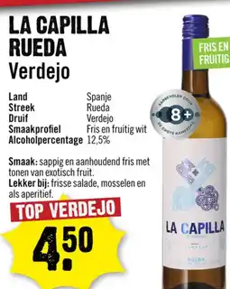 Dirck 3 La Capilla Rueda Verdejo aanbieding