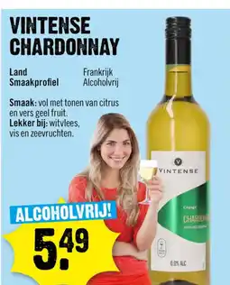 Dirck 3 Vintense Chardonnay aanbieding