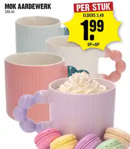 Dirck 3 Mok aardewerk aanbieding