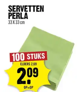 Dirck 3 Servetten perla aanbieding