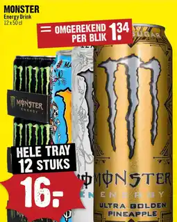 Dirck 3 Monster energy drink aanbieding