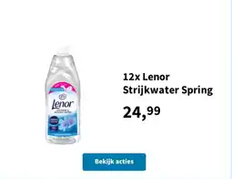 Plein.nl Lenor Strijkwater Spring aanbieding