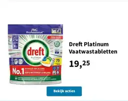 Plein.nl Dreft Platinum Vaatwastabletten aanbieding