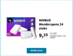 Plein.nl NIMBUS Wonderspons aanbieding