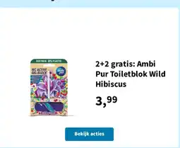 Plein.nl Ambi Pur Toiletblok Wild Hibiscus aanbieding