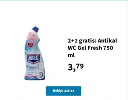 Plein.nl Antikal WC Gel Fresh aanbieding