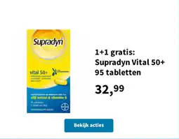 Plein.nl Supradyn vital 50+ 95 tabletten aanbieding