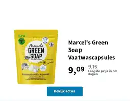 Plein.nl Marcel's Green Soap Vaatwascapsules aanbieding