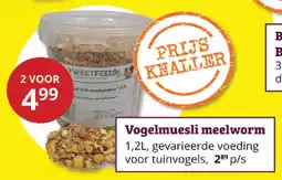 Tuinland Vogelmuesli meelworm aanbieding