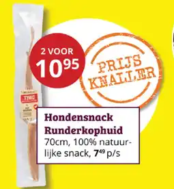 Tuinland Hondensnack Runderkophuid aanbieding