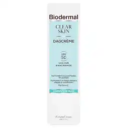 Kruidvat Biodermal Clear Skin SPF50 Dagcrème aanbieding