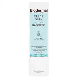 Kruidvat Biodermal Clear Skin SPF50 Dagcrème aanbieding