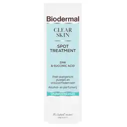 Kruidvat Biodermal Clear Skin Spot Treatment aanbieding