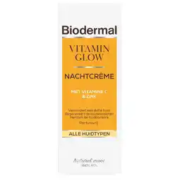 Kruidvat Biodermal Vitamin Glow Nachtcrème aanbieding