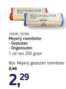 Van Hoeckel Meyerij roomboter aanbieding