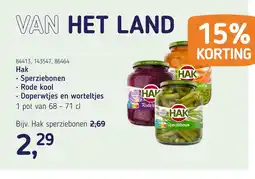 Van Hoeckel Hak aanbieding