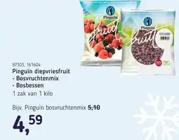 Van Hoeckel Pinguïn diepvriesfruit aanbieding