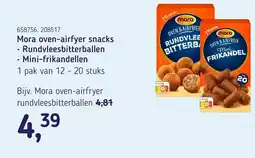 Van Hoeckel Mora oven-airfyer snacks aanbieding